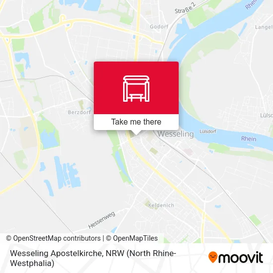 Карта Wesseling Apostelkirche