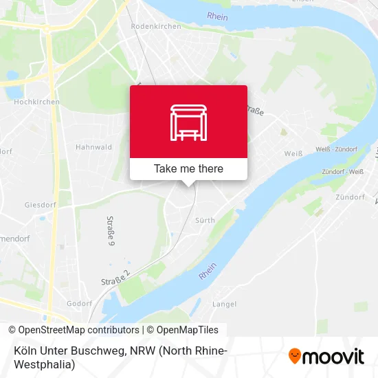 Карта Köln Unter Buschweg