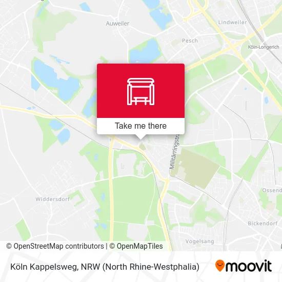 Köln Kappelsweg map