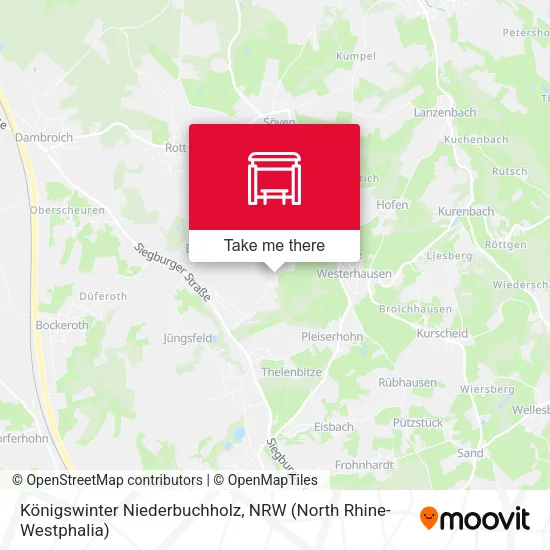 Карта Königswinter Niederbuchholz
