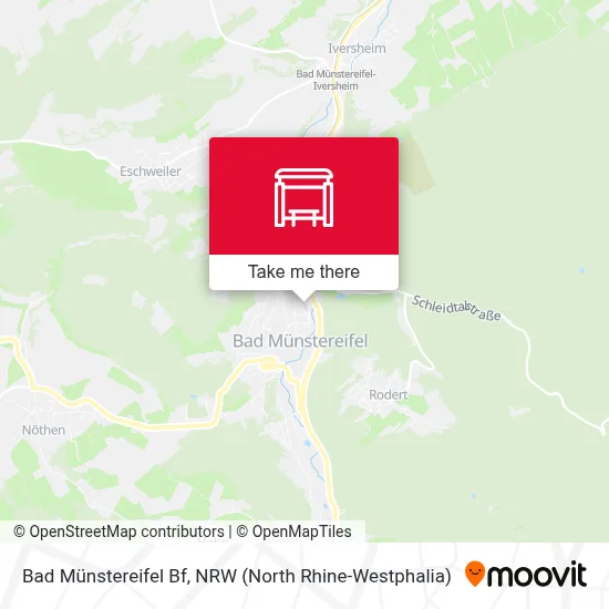 Bad Münstereifel Bf map