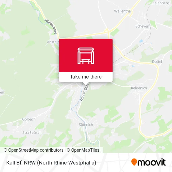 Kall Bf map