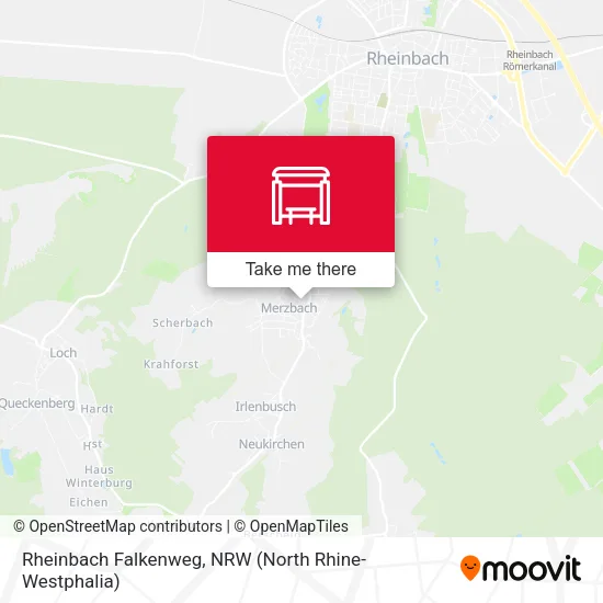 Карта Rheinbach Falkenweg