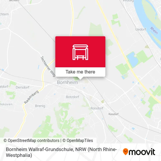 Bornheim Wallraf-Grundschule map