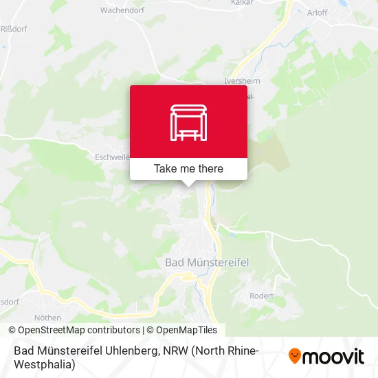 Карта Bad Münstereifel Uhlenberg