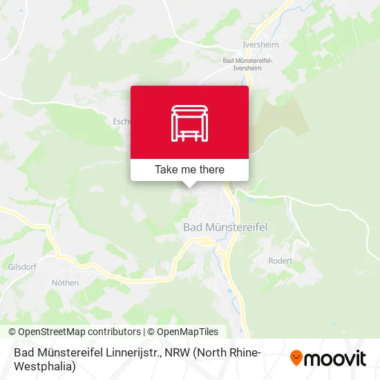 Карта Bad Münstereifel Linnerijstr.