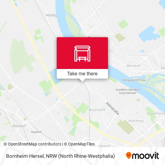 Карта Bornheim Hersel
