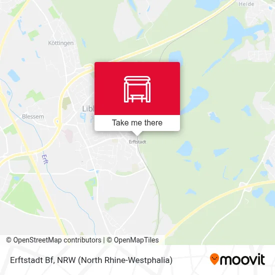 Erftstadt Bf map