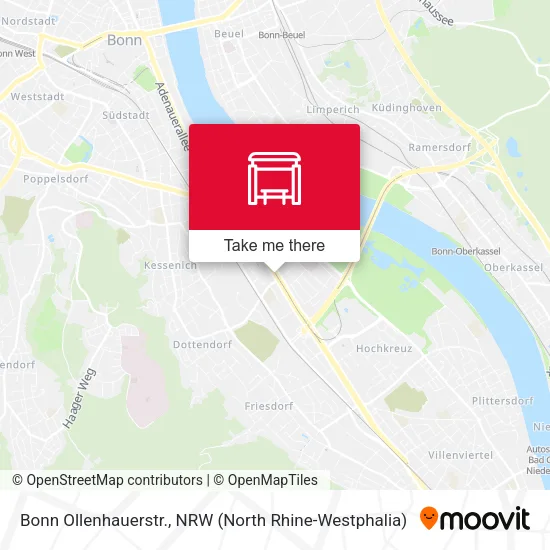 Карта Bonn Ollenhauerstr.