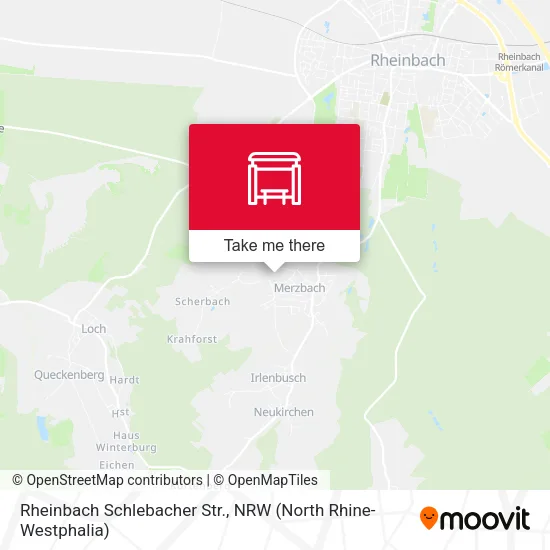 Карта Rheinbach Schlebacher Str.