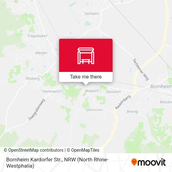 Карта Bornheim Kardorfer Str.