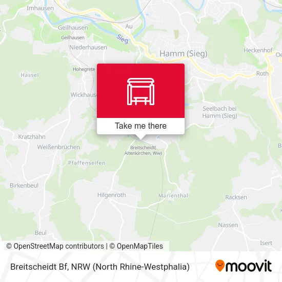 Карта Breitscheidt Bf