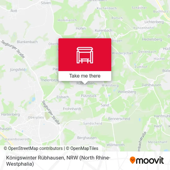 Карта Königswinter Rübhausen