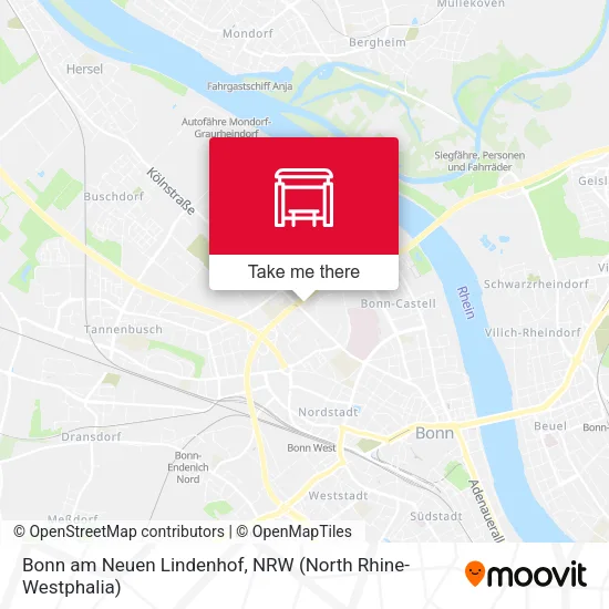 Карта Bonn am Neuen Lindenhof
