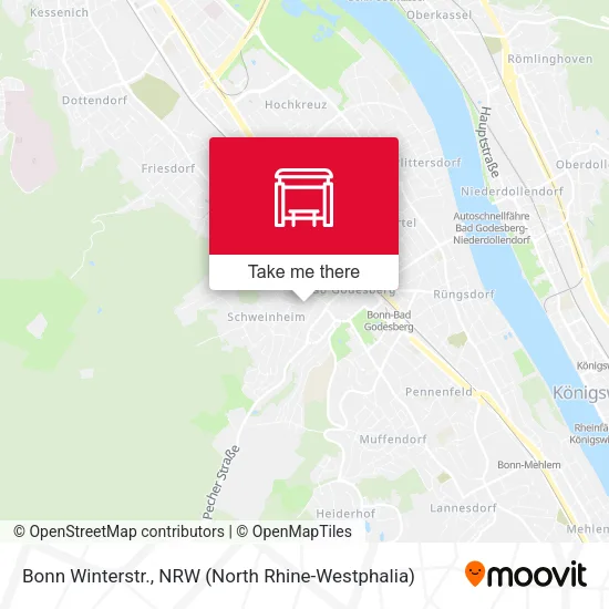 Карта Bonn Winterstr.