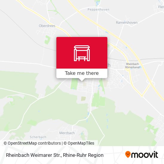 Rheinbach Weimarer Str. map