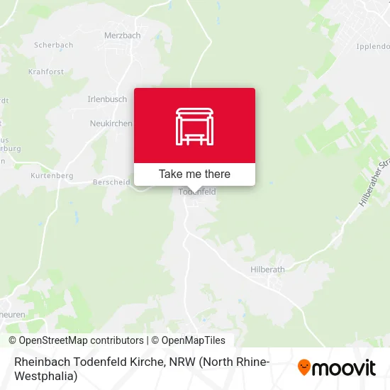 Карта Rheinbach Todenfeld Kirche