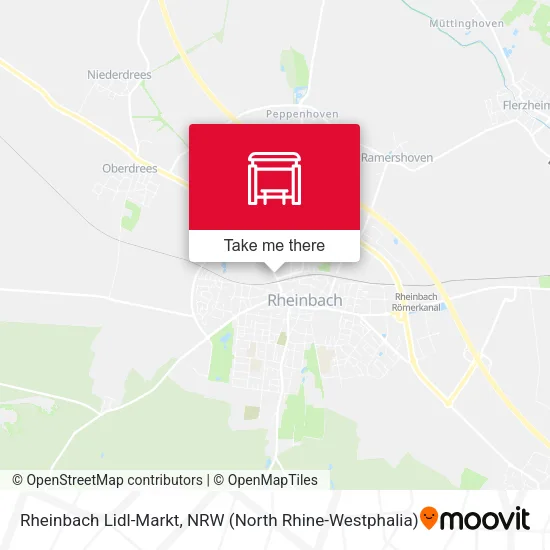 Карта Rheinbach Lidl-Markt