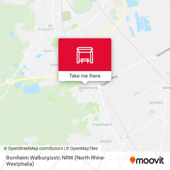 Карта Bornheim Walburgisstr