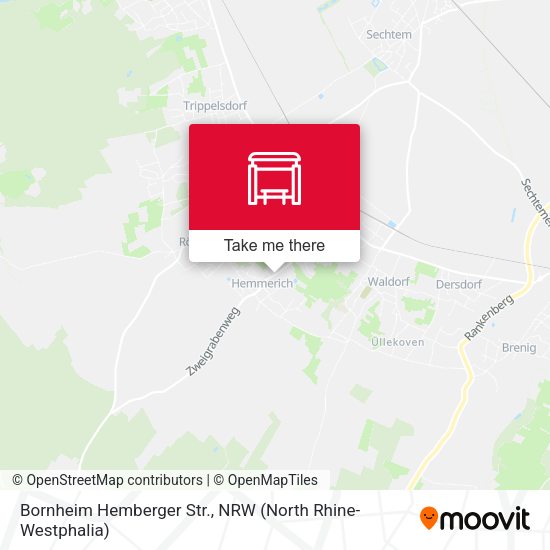 Карта Bornheim Hemberger Str.