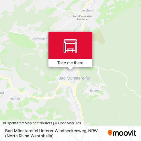 Карта Bad Münstereifel Unterer Windheckenweg