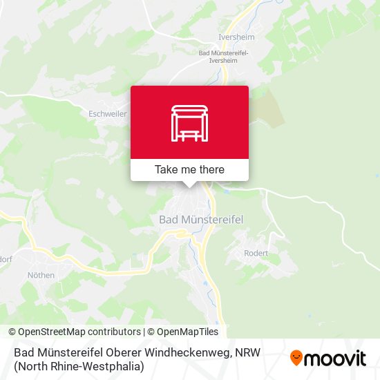 Bad Münstereifel Oberer Windheckenweg map