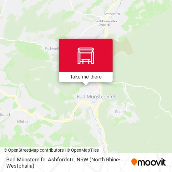 Карта Bad Münstereifel Ashfordstr.