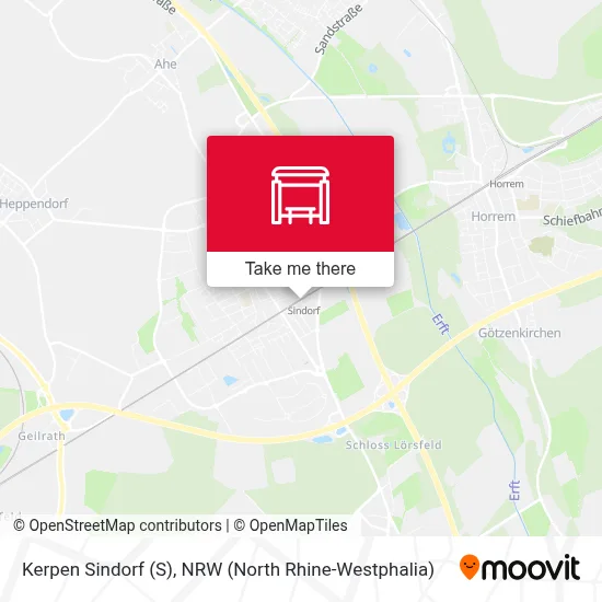 Kerpen Sindorf map