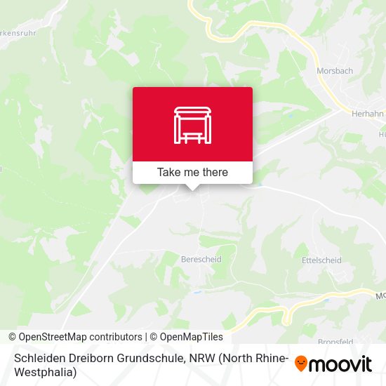 Карта Schleiden Dreiborn Grundschule