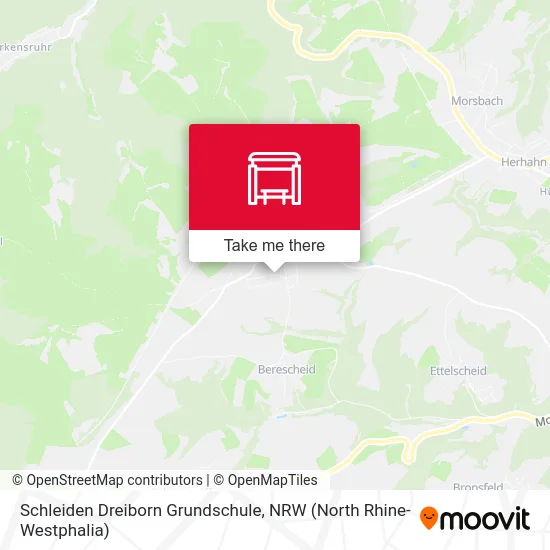 Карта Schleiden Dreiborn Grundschule