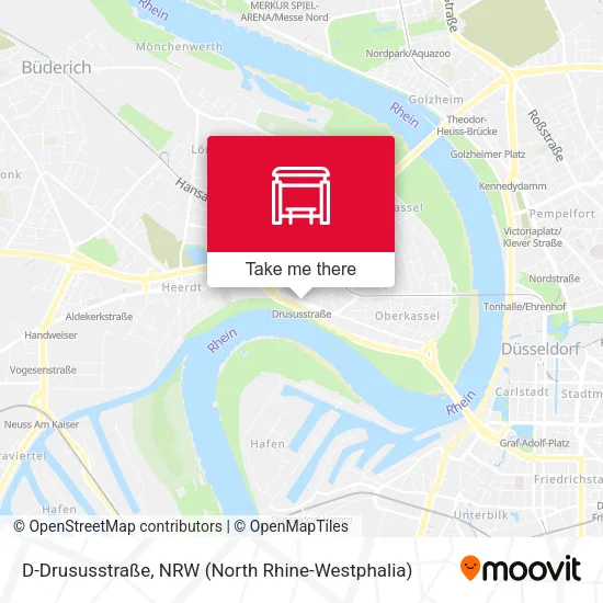 Карта D-Drususstraße