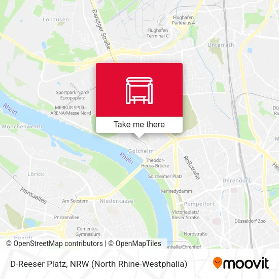 Карта D-Reeser Platz