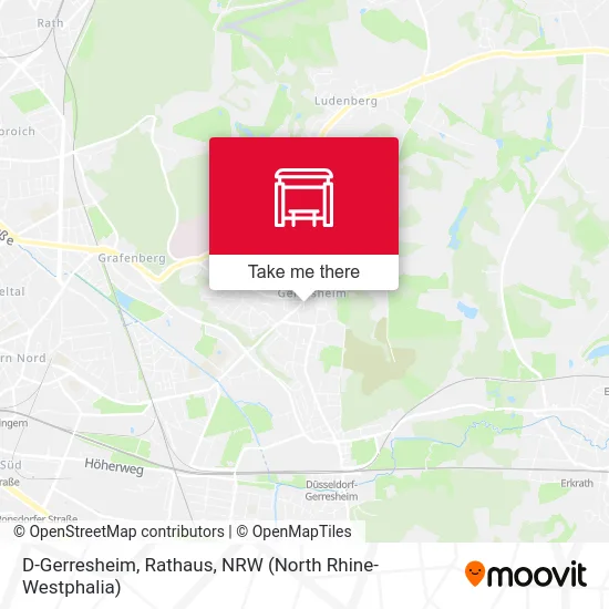 D-Gerresheim, Rathaus map