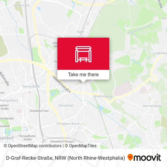 Карта D-Graf-Recke-Straße
