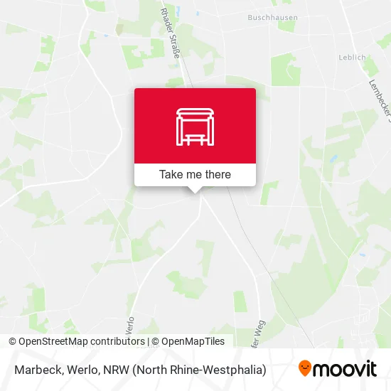 Карта Marbeck, Werlo