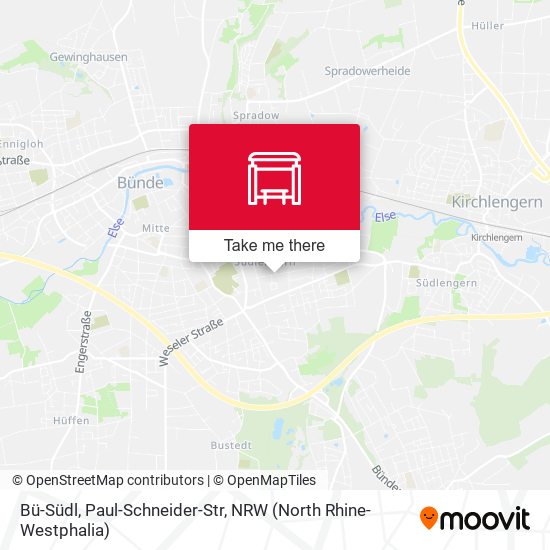 Bü-Südl, Paul-Schneider-Str map