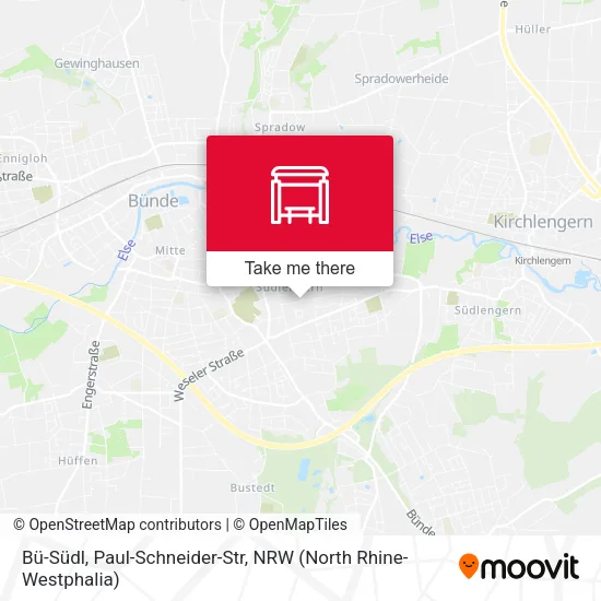 Карта Bü-Südl, Paul-Schneider-Str