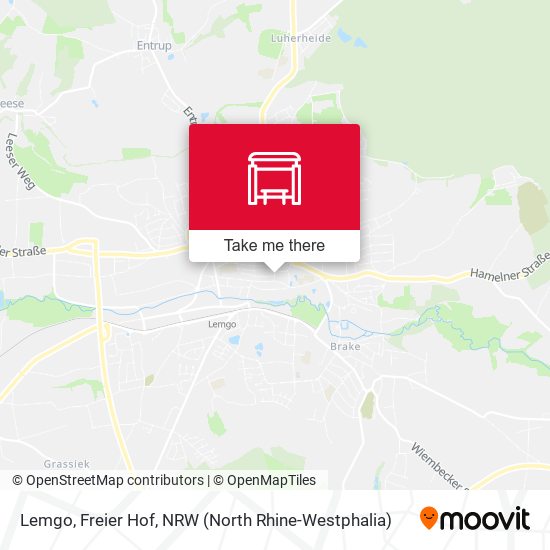 Карта Lemgo, Freier Hof