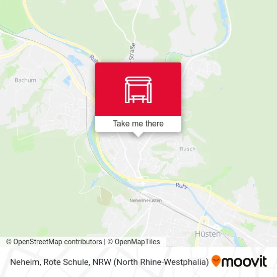 Neheim, Rote Schule map