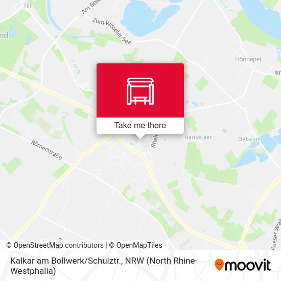 Карта Kalkar am Bollwerk/Schulztr.