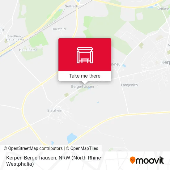 Карта Kerpen Bergerhausen
