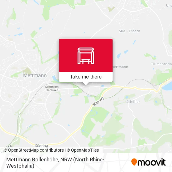 Карта Mettmann Bollenhöhe