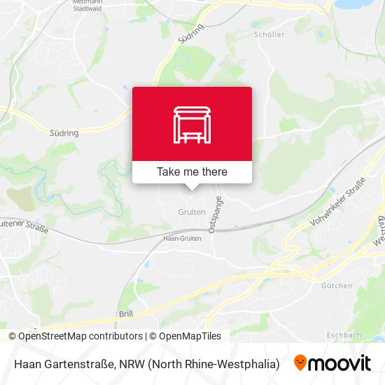 Карта Haan Gartenstraße