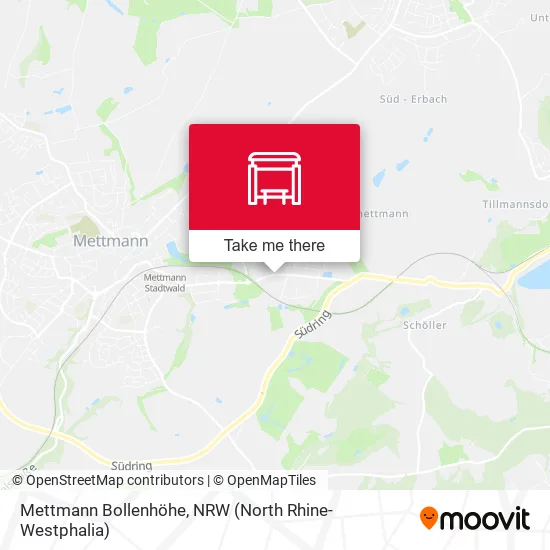 Карта Mettmann Bollenhöhe