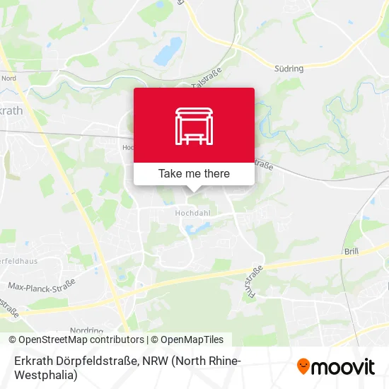 Карта Erkrath Dörpfeldstraße