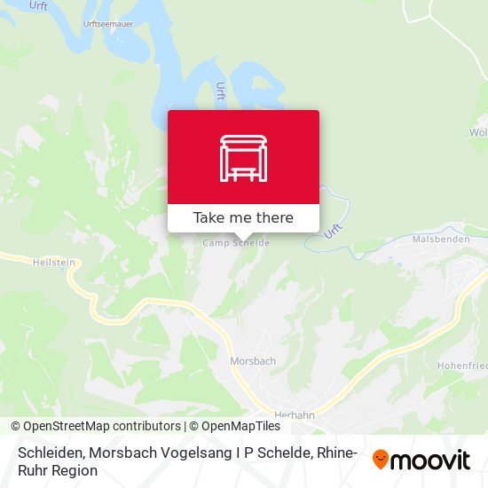 Schleiden, Morsbach Vogelsang I P Schelde map