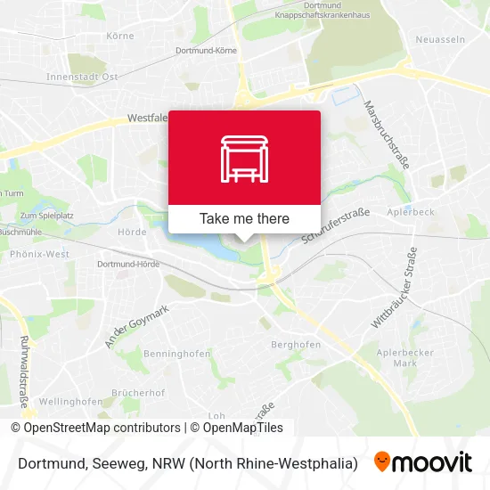 Карта Dortmund, Seeweg