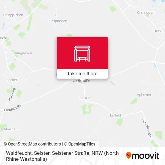 Карта Waldfeucht, Selsten Selstener Straße