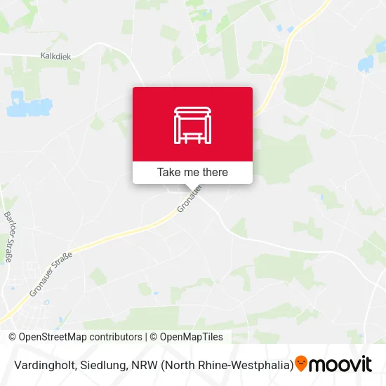 Карта Vardingholt, Siedlung