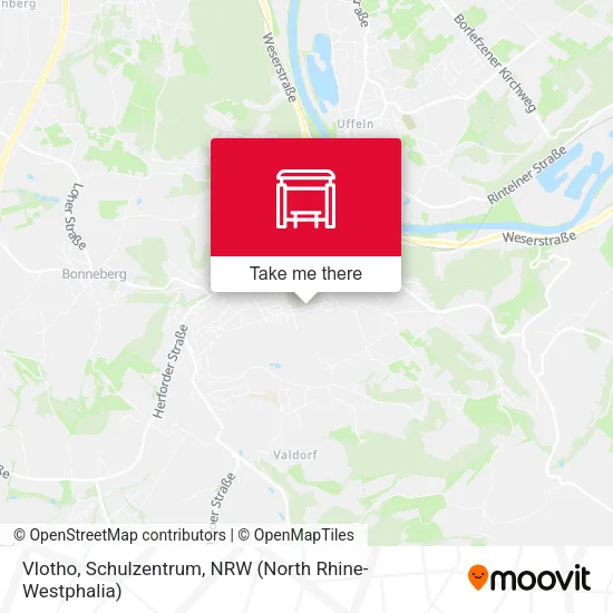 Карта Vlotho, Schulzentrum